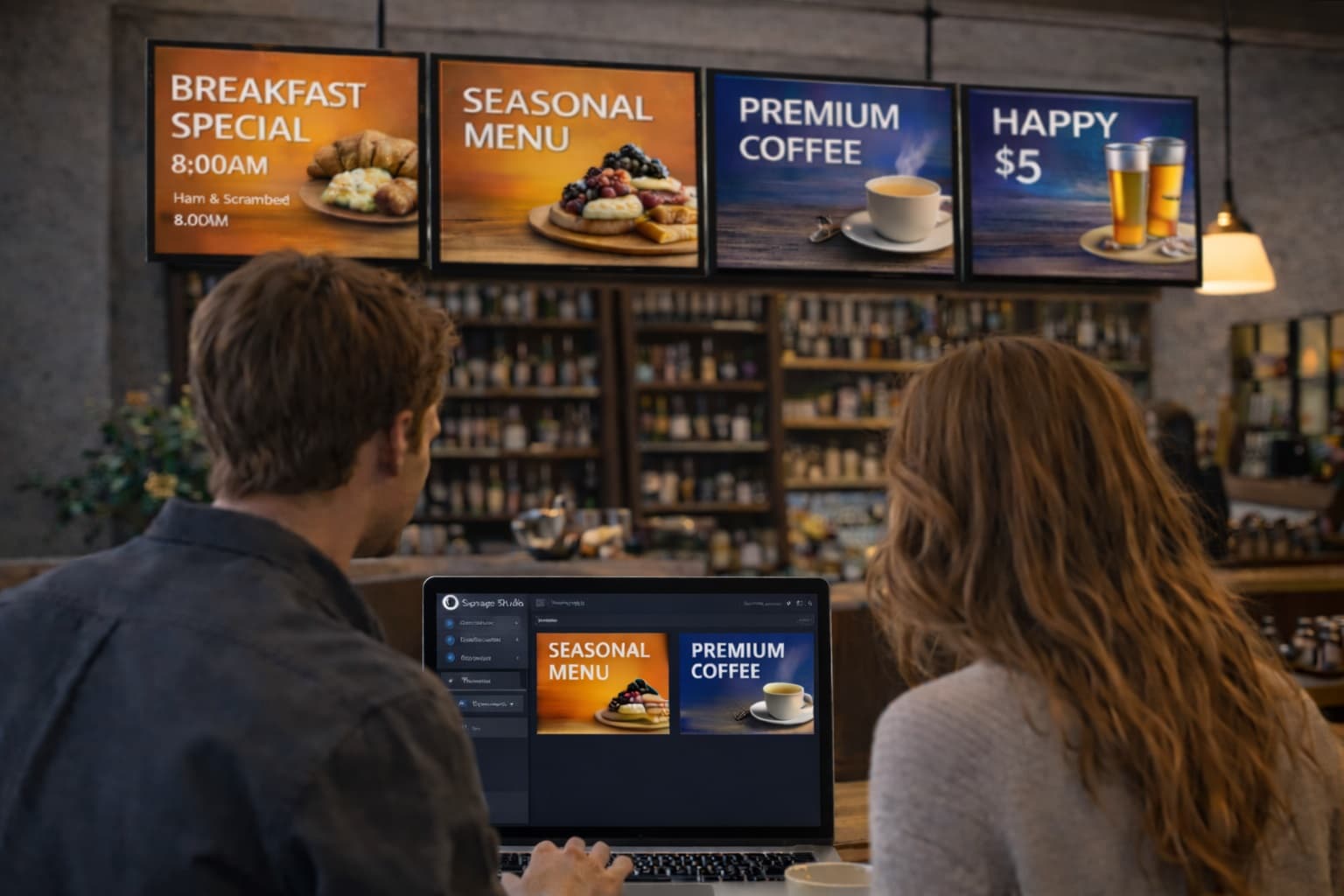 Centralized Screen Control.