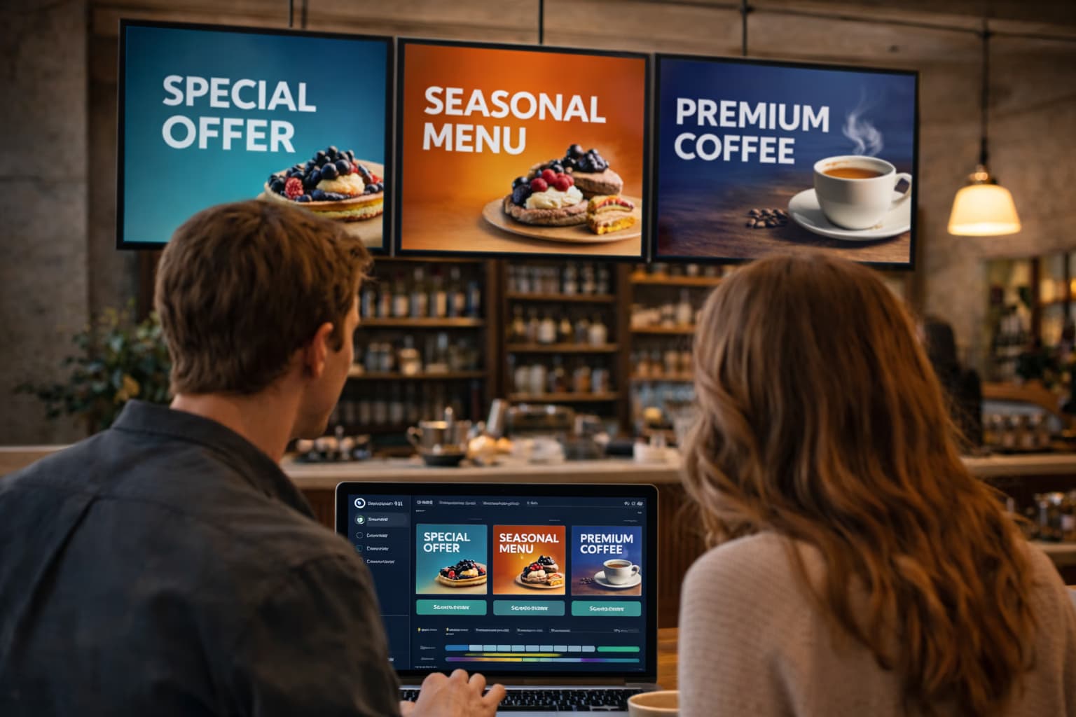 Centralized Screen Control.