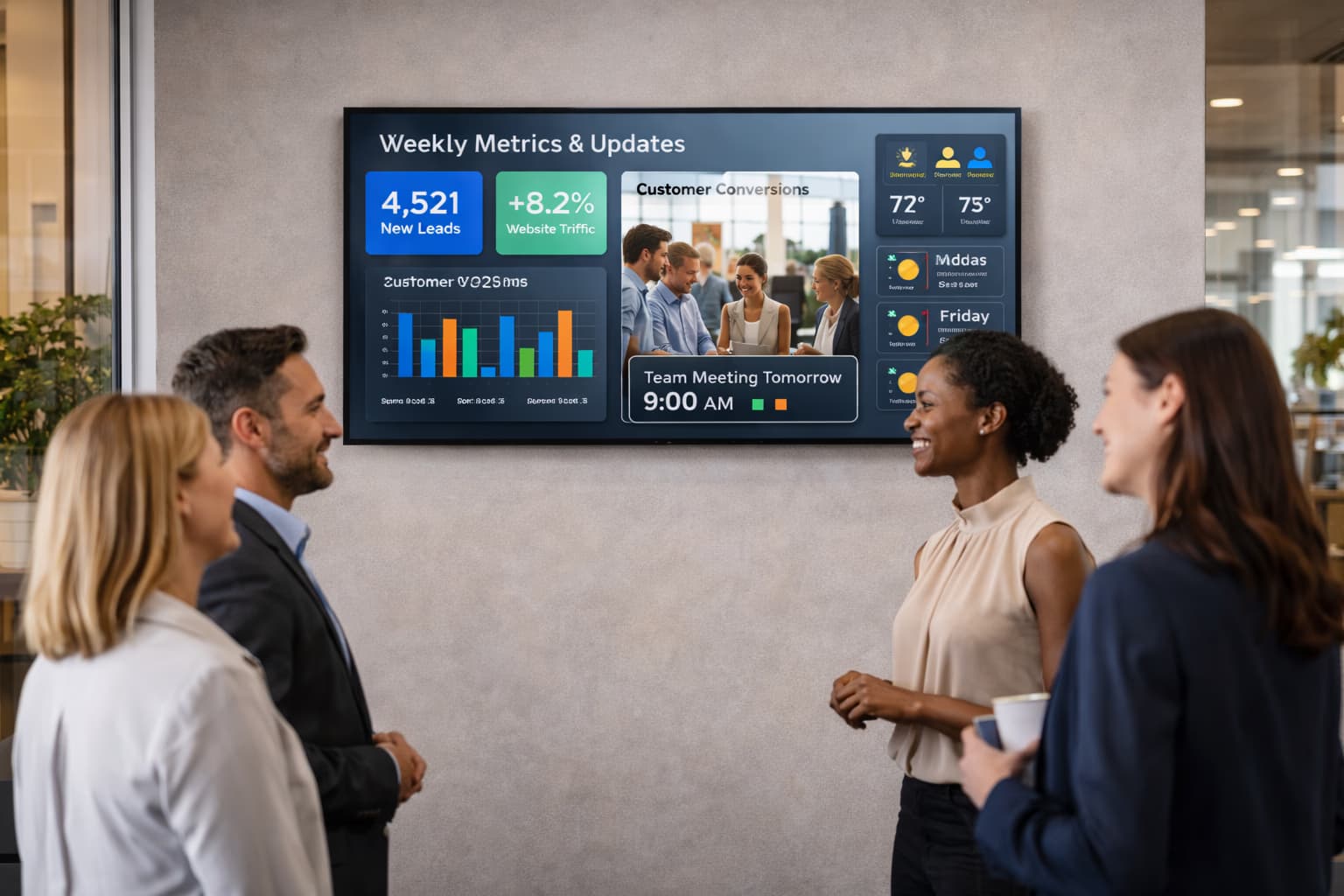 Weekly metrics updates